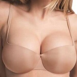 SKIMS Nude Strapless Push-Up Bra